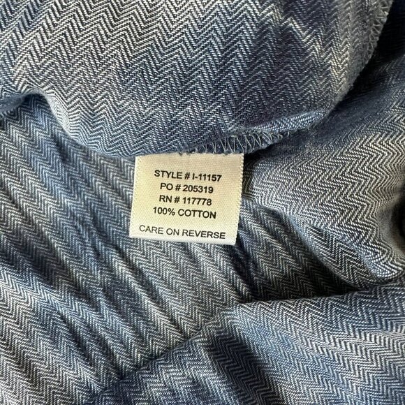 Lovestitch Womens Boho Navy Embroidered Blouse M 100% Cotton NWT - Picture 6 of 7